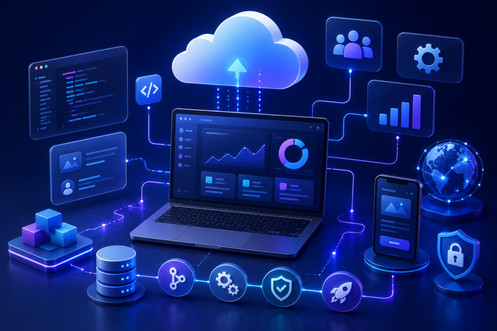Develop secure, scalable SaaS solutions with NTP PROSPERA NEXUS, delivering cloud-native applications that accelerate innovation and business growth.