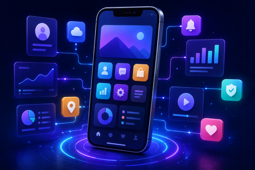 Develop secure, high-performance mobile applications with NTP PROSPERA NEXUS for iOS and Android to enhance customer experiences and business growth.