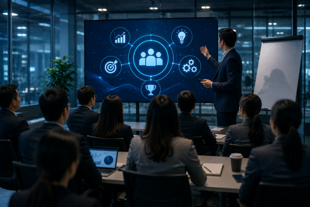 Empower your workforce with corporate training from NTP PROSPERA NEXUS in AI, digital transformation, technology, and business innovation.